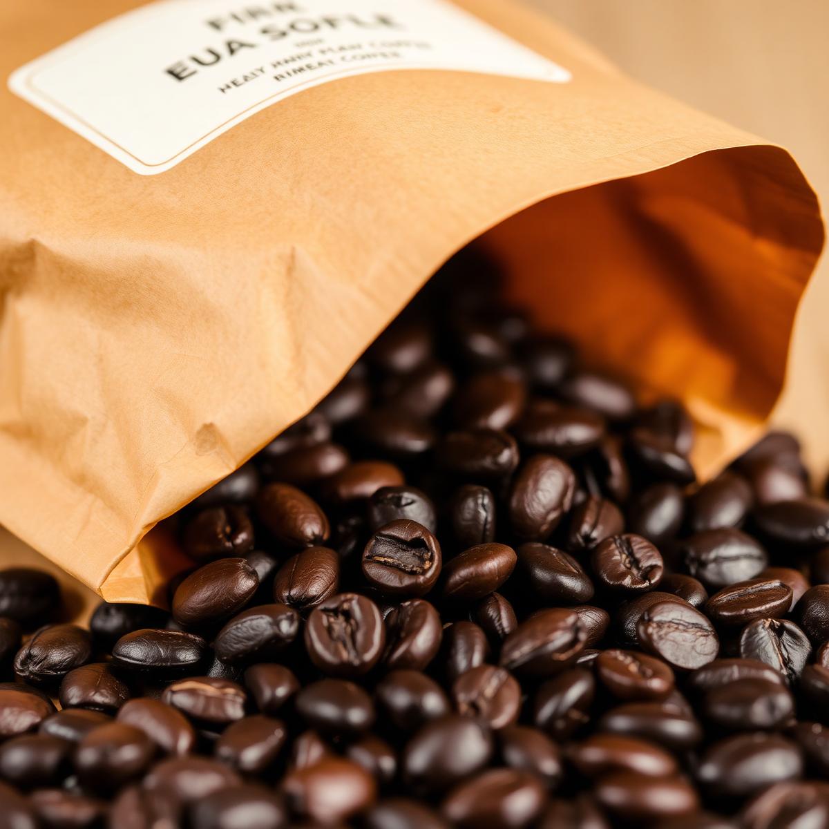 Fresh roasted beans